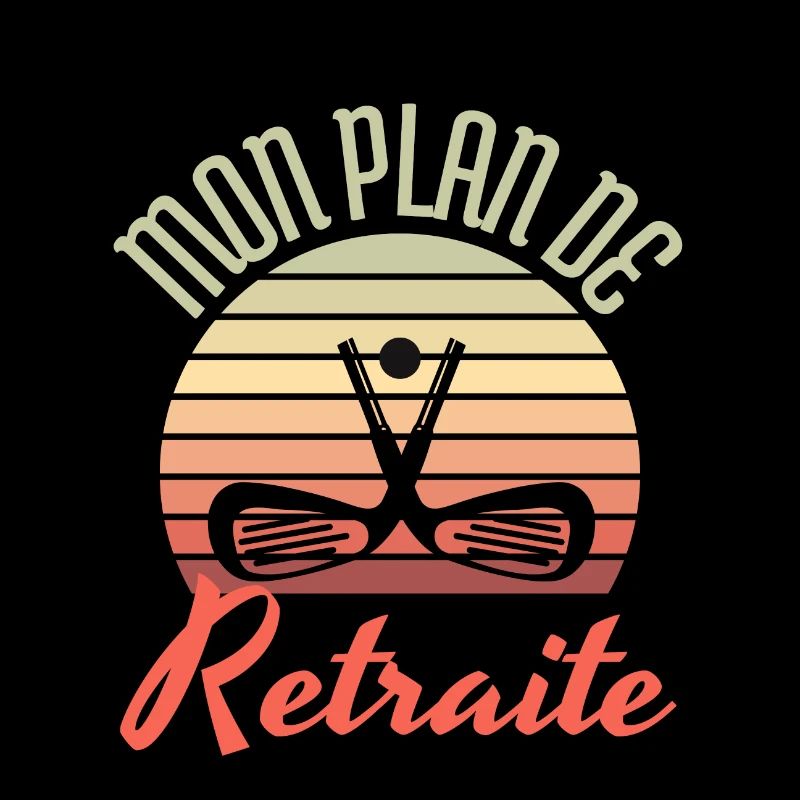 mon plan de retraite le golf - cadeau golf