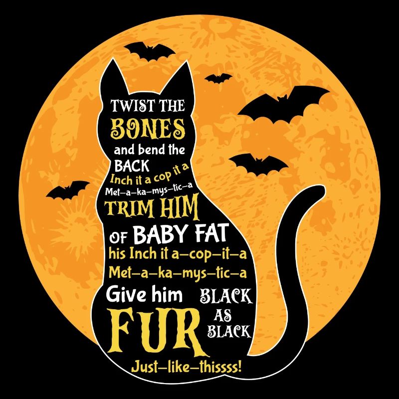 Sorcière chat d’Halloween