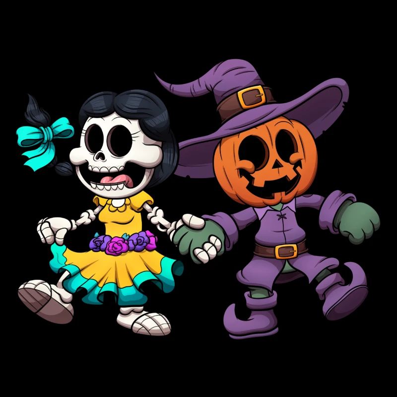 Halloween und Tag der Toten
