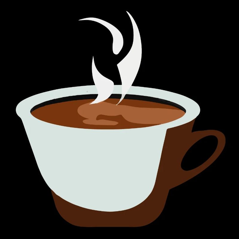 Coffee Illustration Gift Idea for Coffee Drinkers