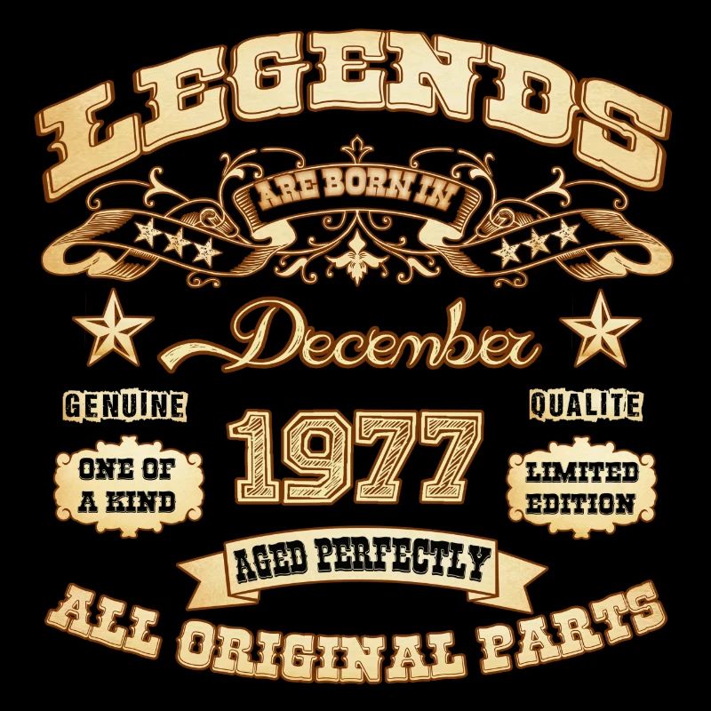 Legenden werden im Dezember 1977 geboren