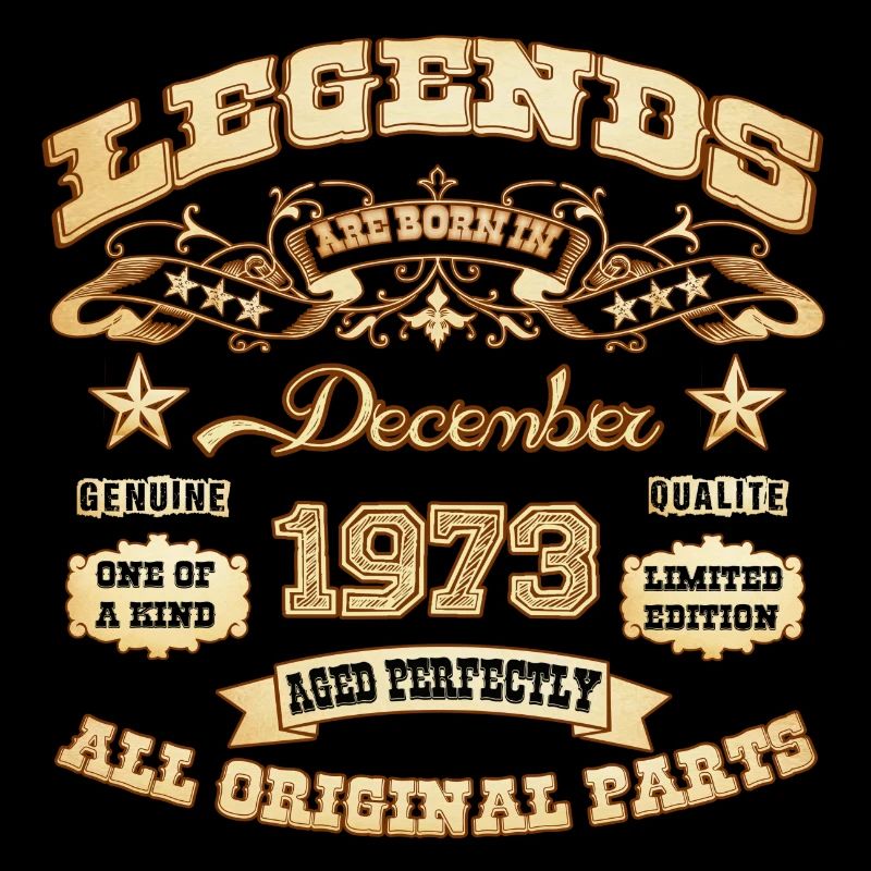 Les légendes sont nées en décembre 1973