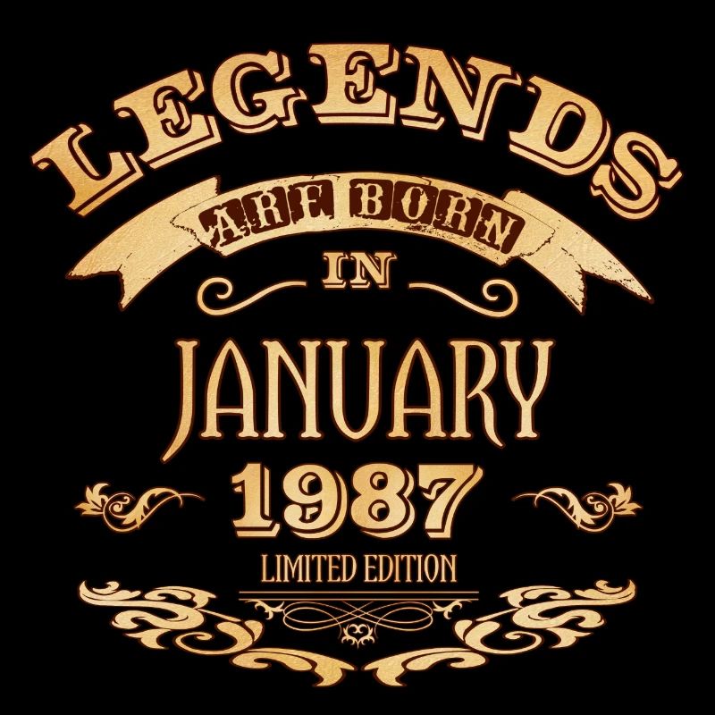 Legenden werden im Januar 1987 geboren