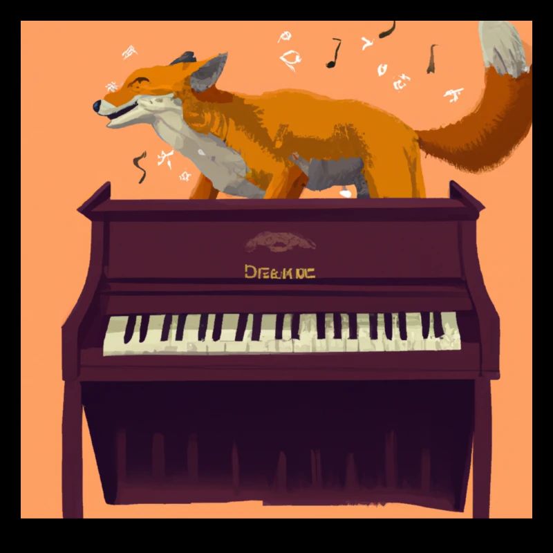 Fuchs on piano
