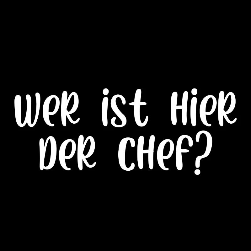 Wer ist hier der Chef