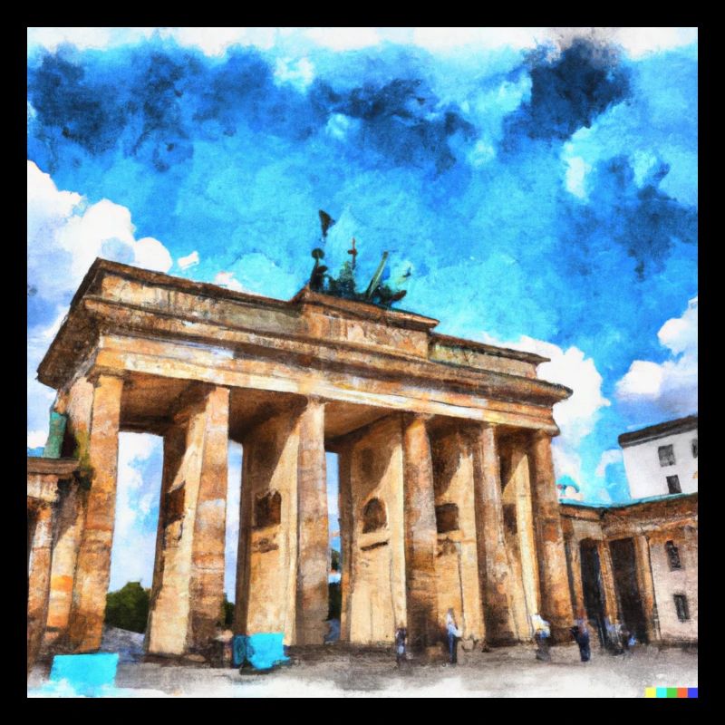 Das Brandenburger Tor in Berlin