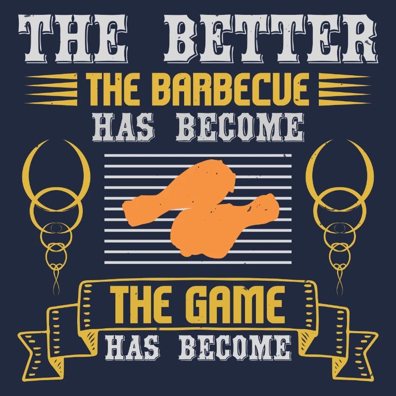 THE BETTER THE BARBECUE HAS BECOME THE GAME HAS