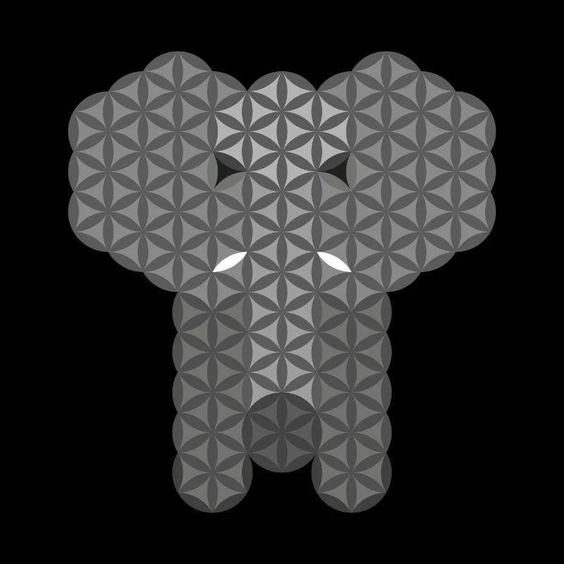 Éléphant sacré - Éléphant de vie.
