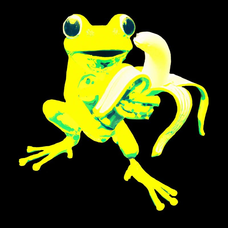 Grenouille jaune