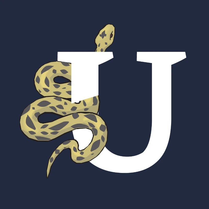 Lettre u serpent