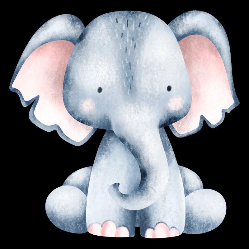 Cute little elephant