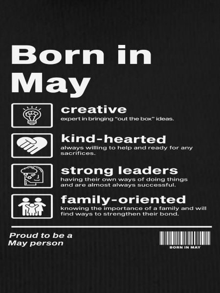 Born in May