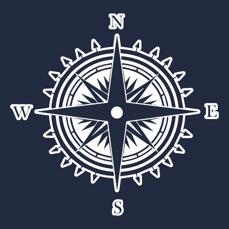Compass Nautical Sailboat Seafarer