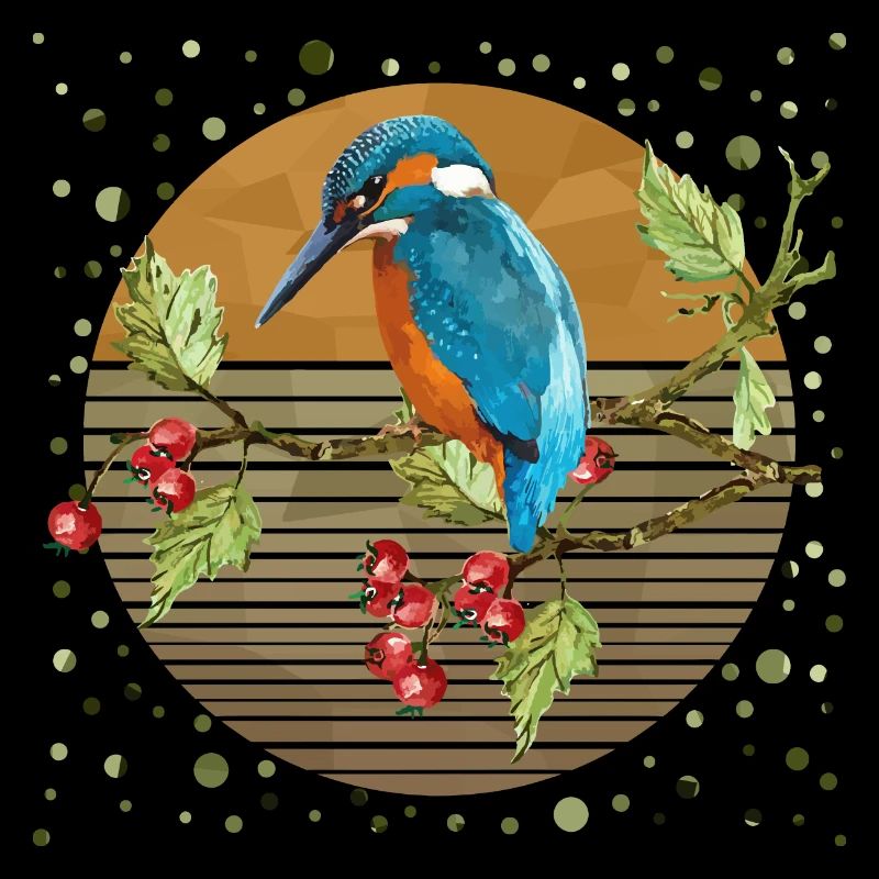 Oiseau coloré
