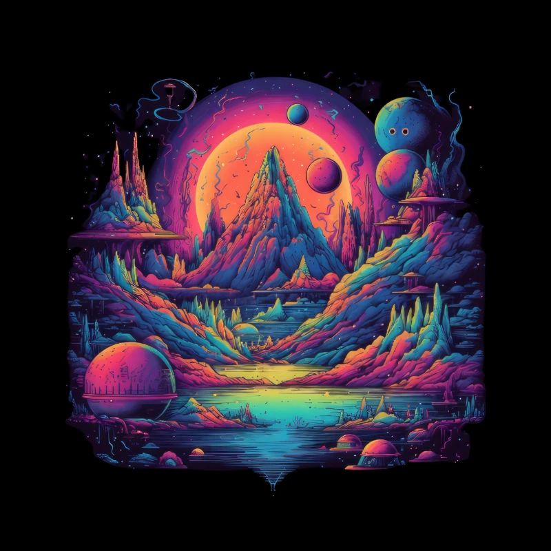 Futuristic life on planets