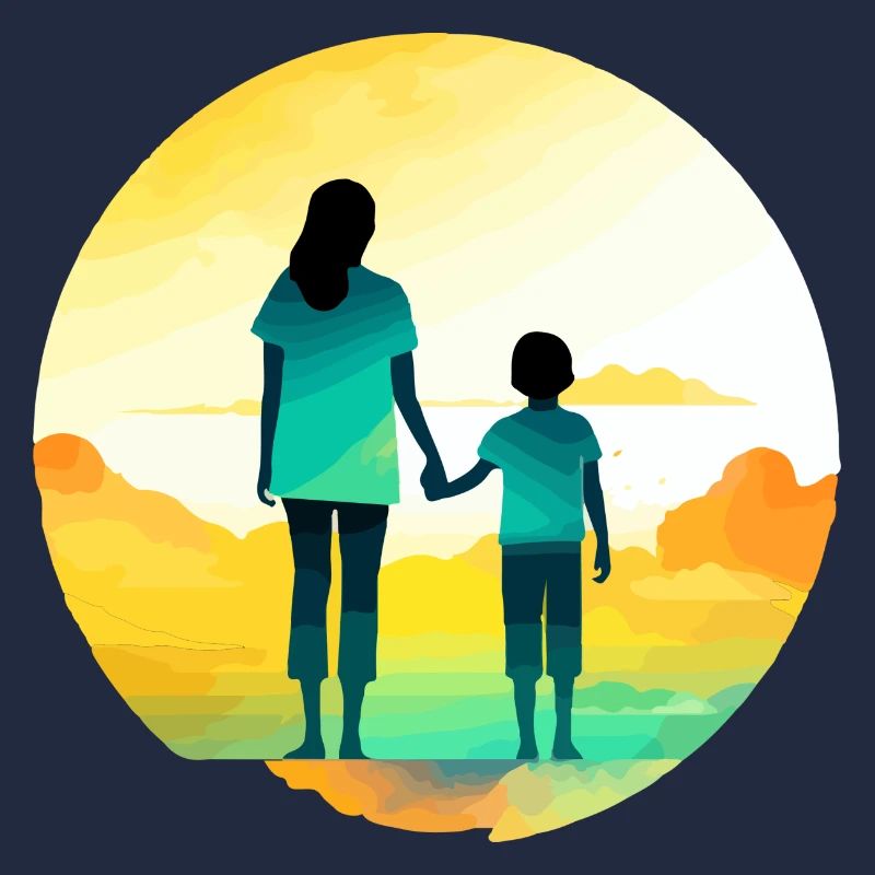 Mama und ihr Junge