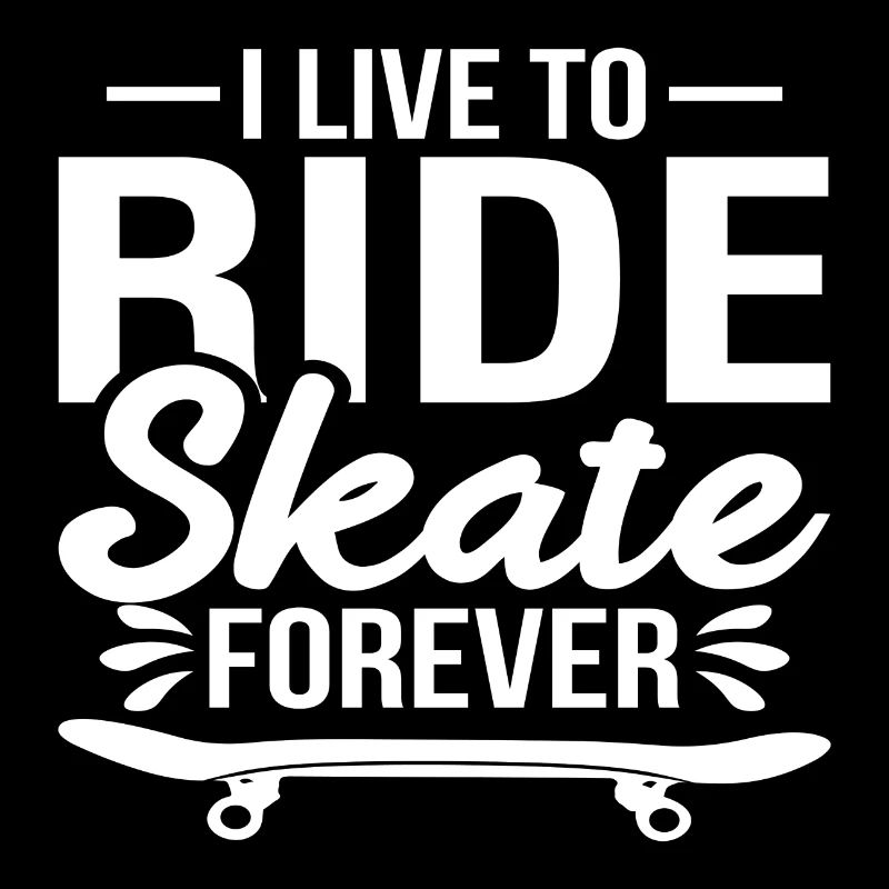 Je vis pour Ride Skate pour toujours