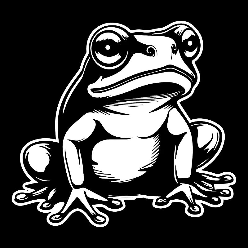 Crapaud amphibien grenouille