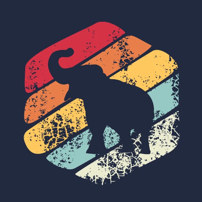 Vintage Geschenk Elefant