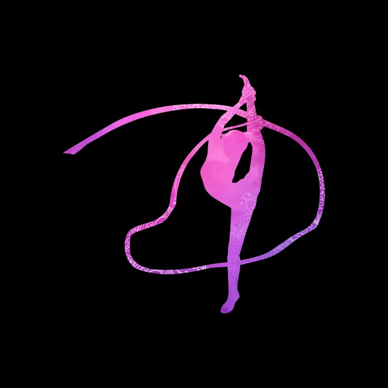 Gymnastique acrobatique filles Double exposition