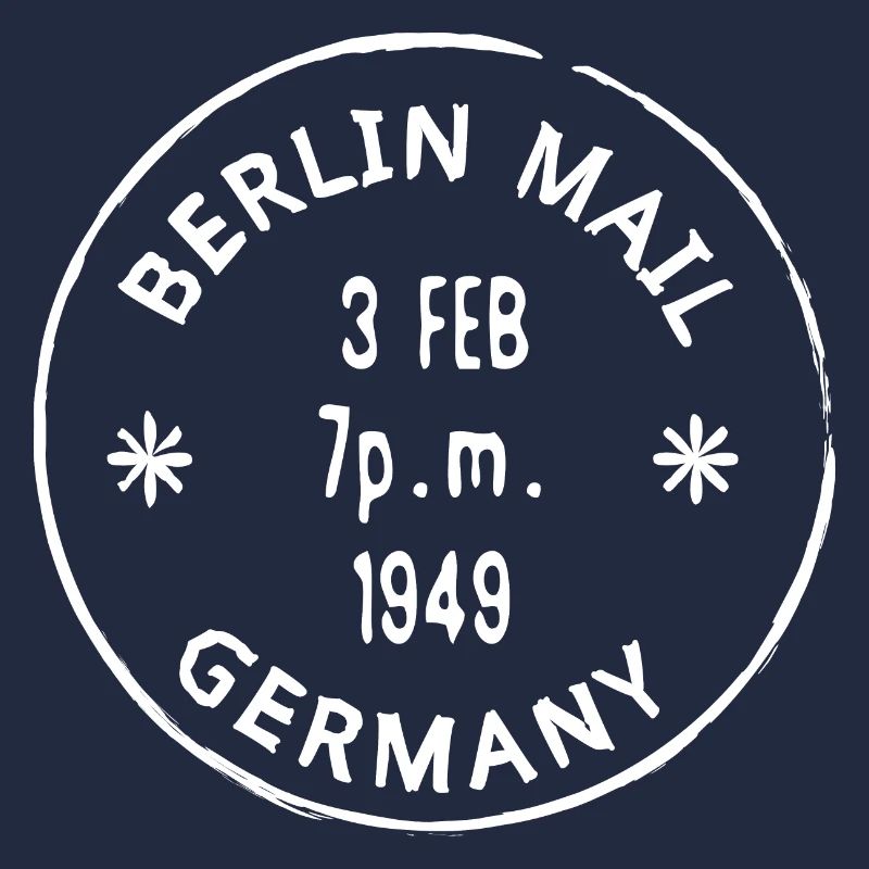 Berlin Stempel Post Briefmarke