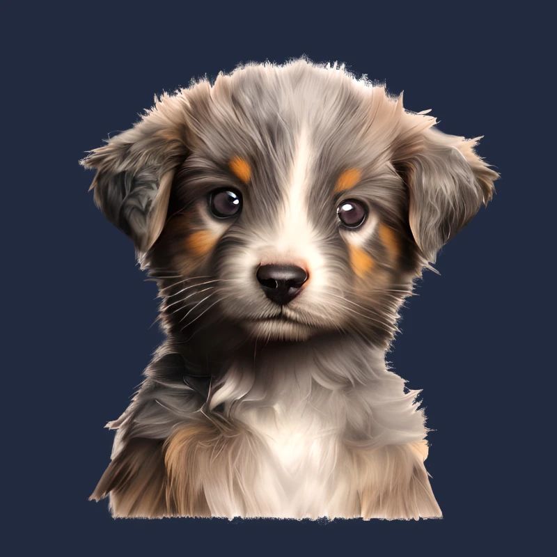 Hundewelpe Australischer Schäferhund Hundehalter