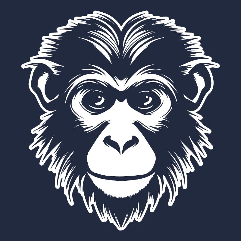 Singe Singe Visage de Singe Jungle