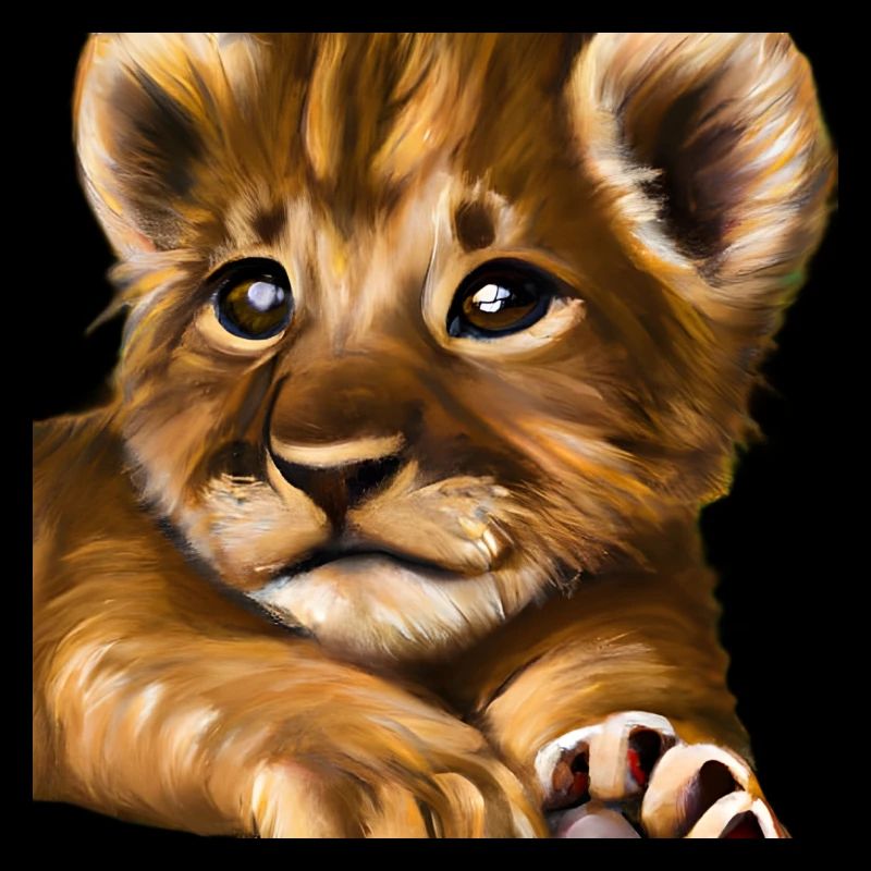 Lion cub
