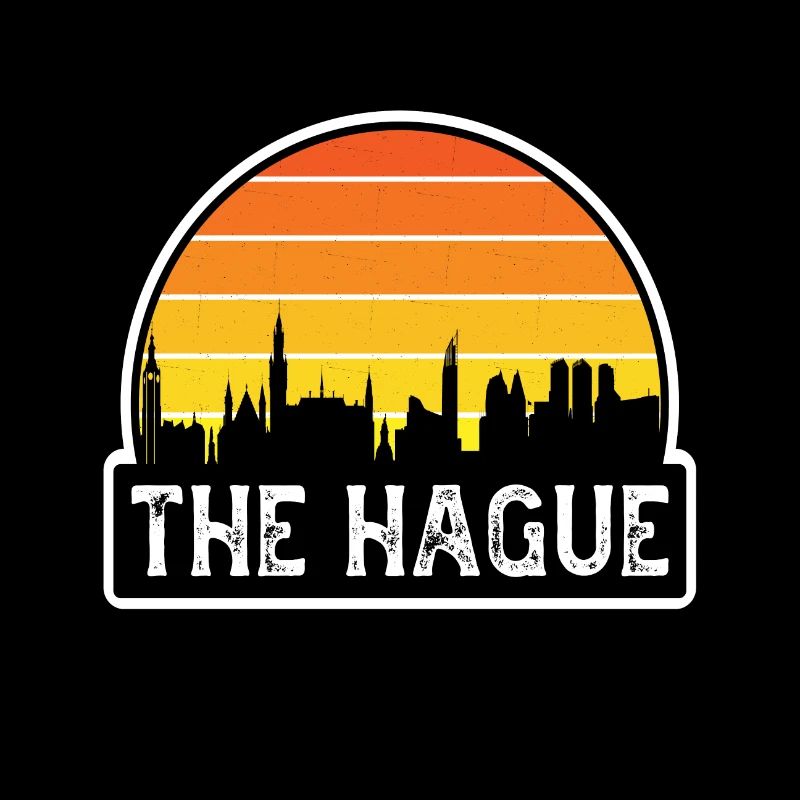 La Haye Drapeau des Pays-Bas Skyline Souvenir de voyage