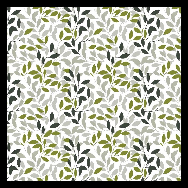 Leaves Seamless Pattern Leaf Foliage Nature Print