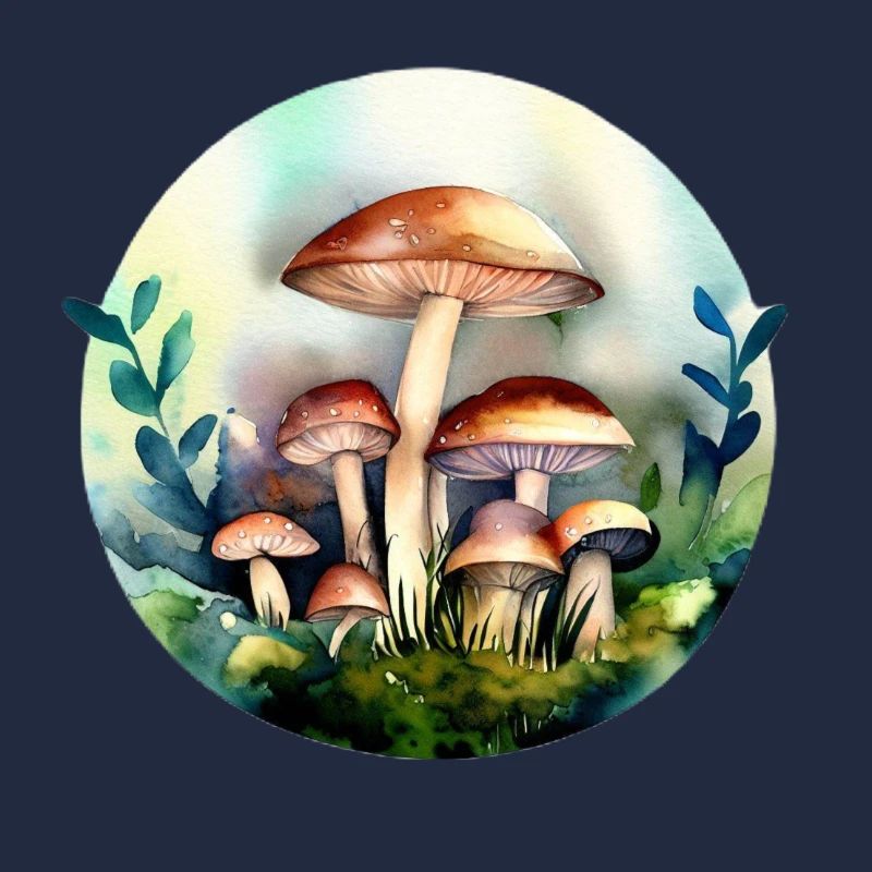 Champignons dans la forêt Champignons