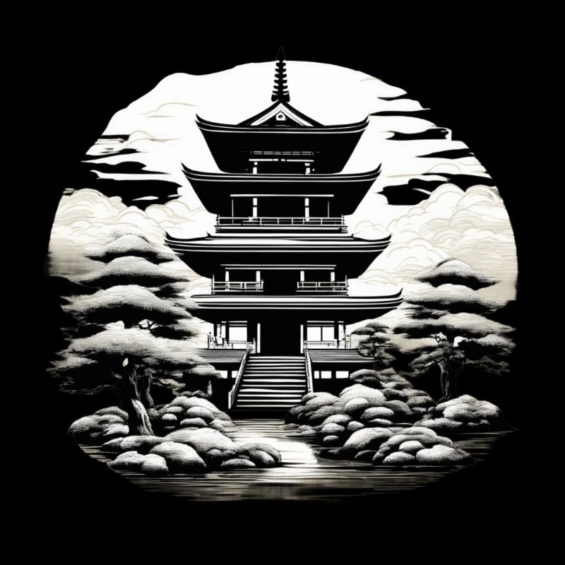 Japanischer Tempel