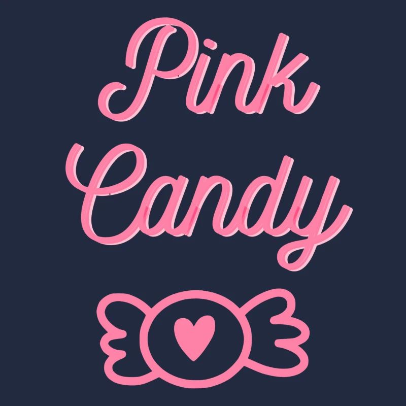 Pink candy