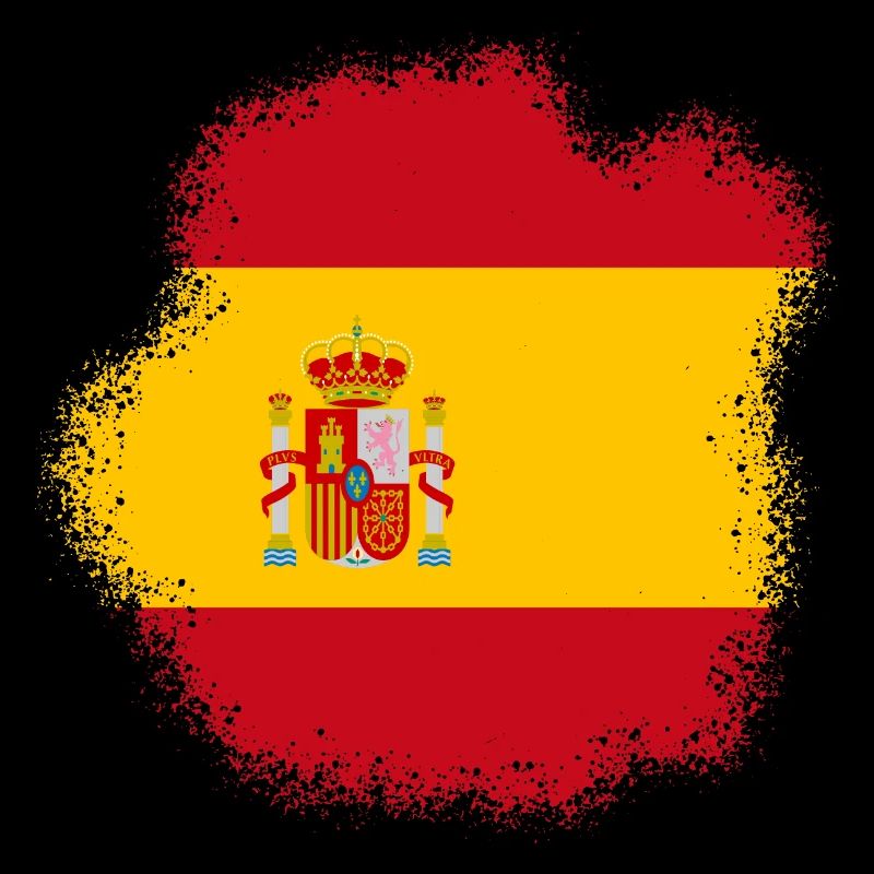 Drapeau de l’Espagne Vintage Drapeau espagnol Look vieilli