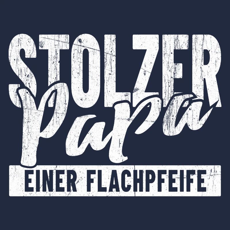 Stolzer Papa einer Flachpfeife