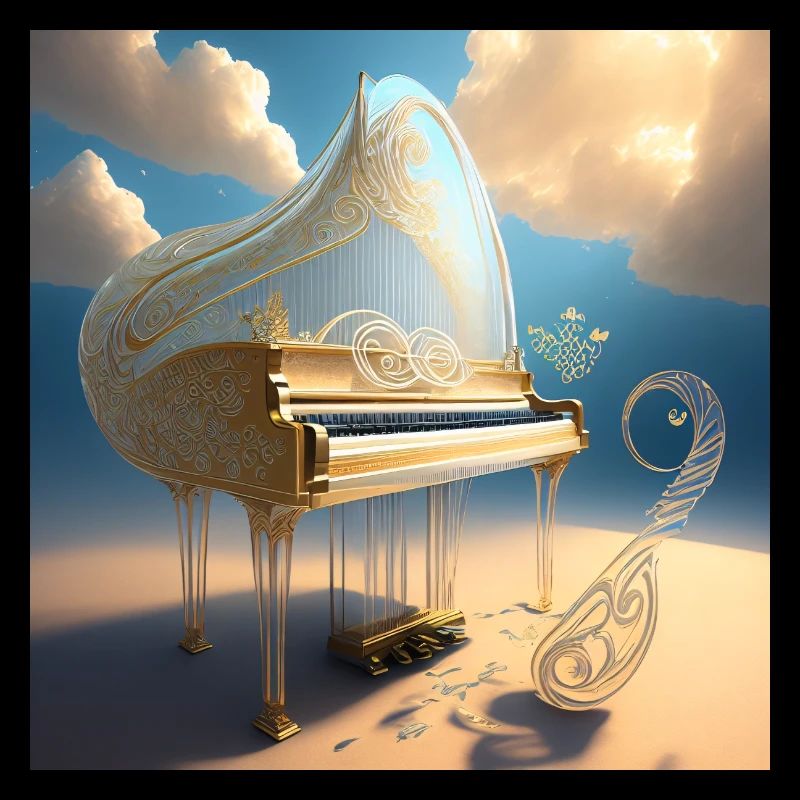 Piano dans un environnement aéré