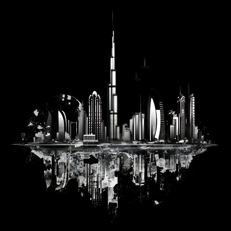 Dubai is an up-and-coming metropolis