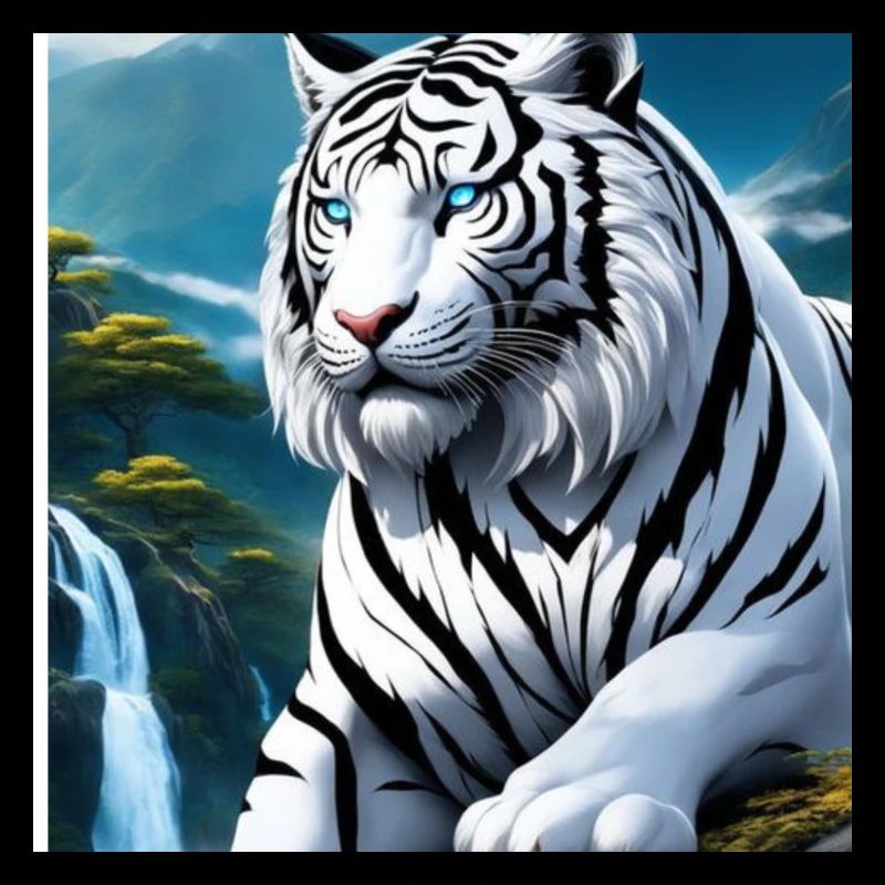Brave tiger