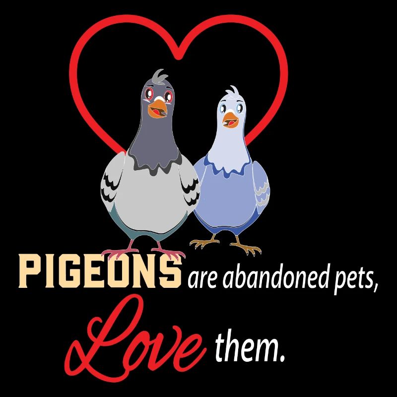 J’adore la conception de pigeons pour les amateurs de pigeons