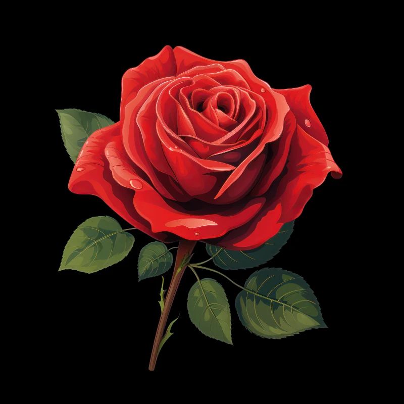 rote rose
