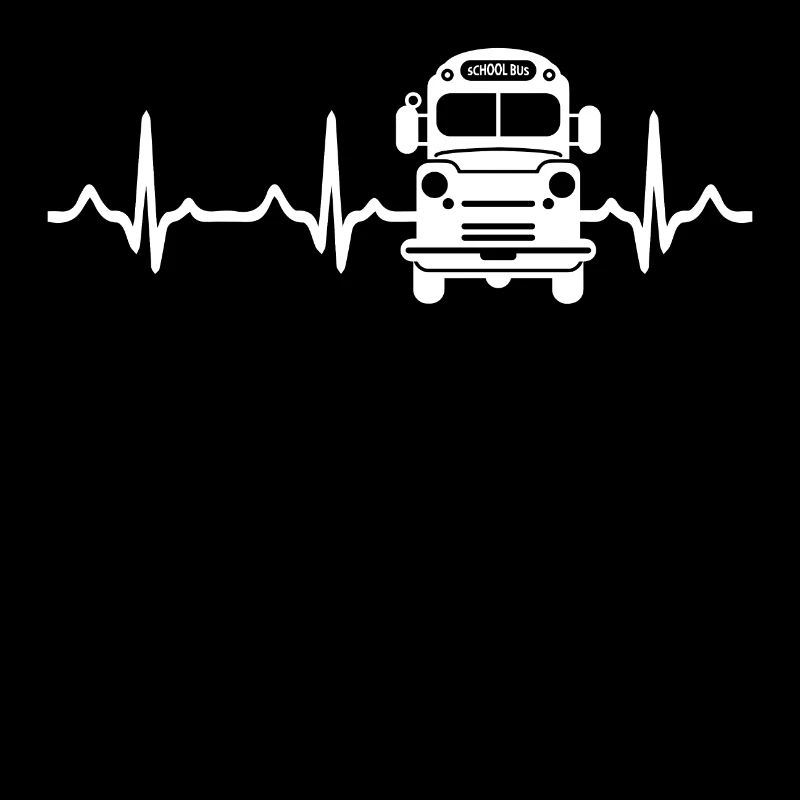 Chauffeur d’autobus scolaire Schoolbus Heartbeat