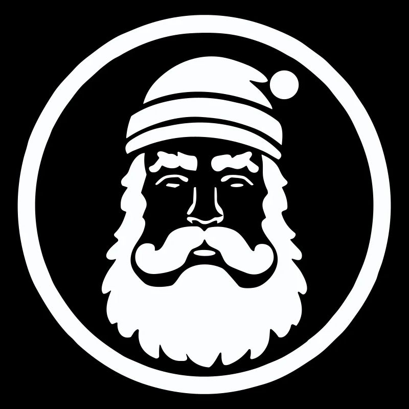 Festive Santa Visual