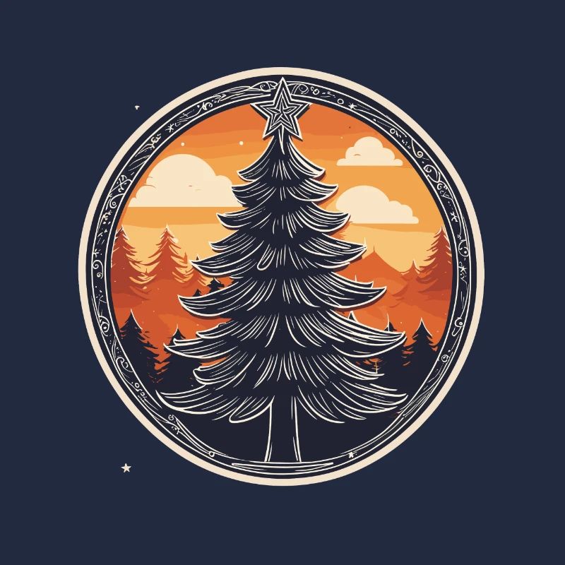 Arbre de Noël Dessin Noël