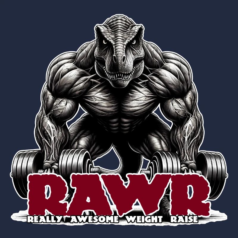 T-Rex Dumbbell RAWR
