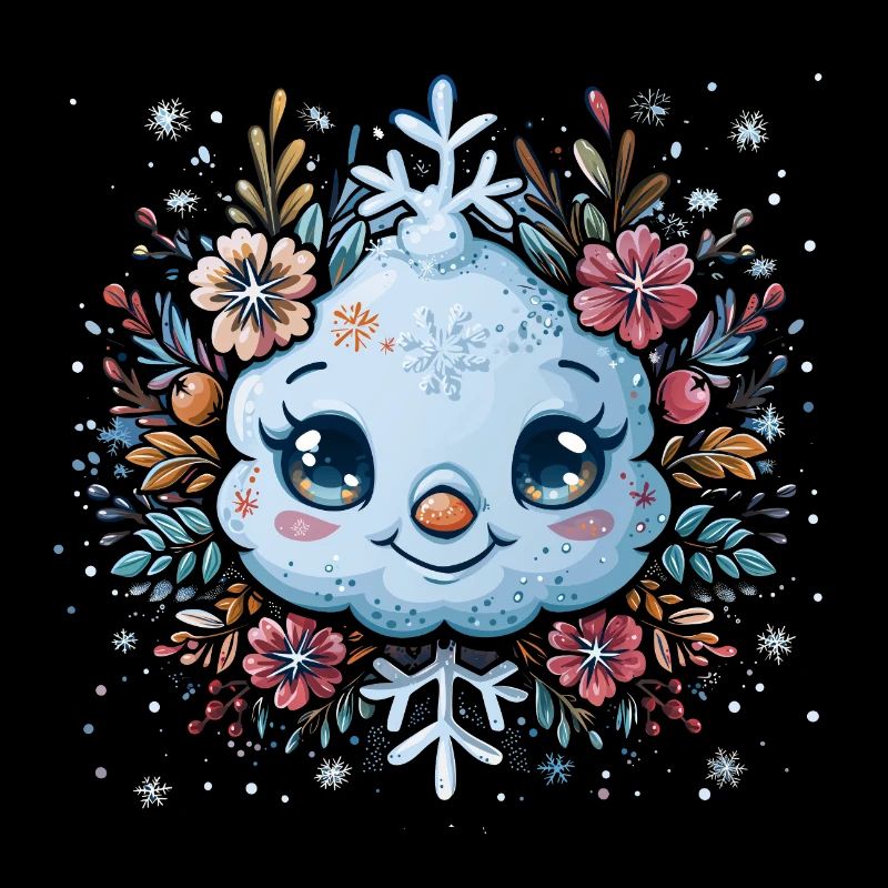 Flocon de neige pour les enfants