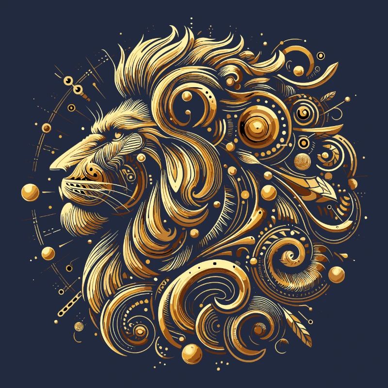 Lion Gold Patterns