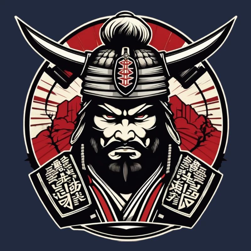 Samurai Gym Logo , Samurai Motiv , Samurai Design