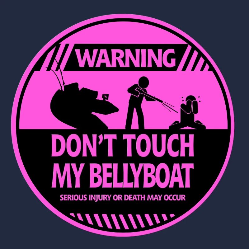 Bellyboat warning