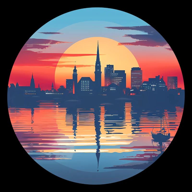 Bremerhaven Skyline