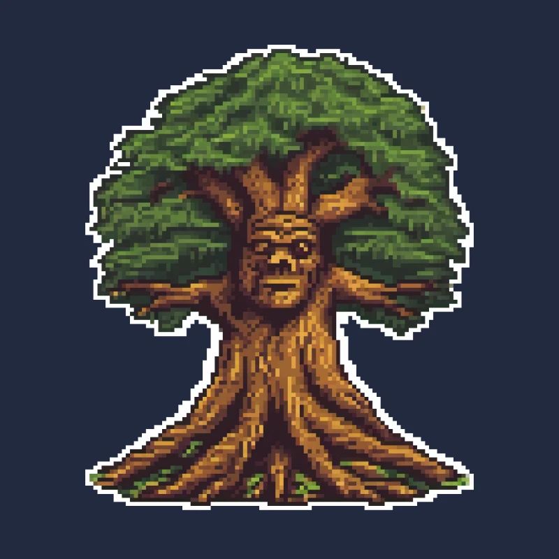 Bois chuchotant Pixel